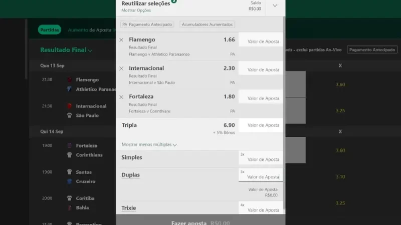Aposta múltipla Bet365 tem que acertar tudo? Entenda!
